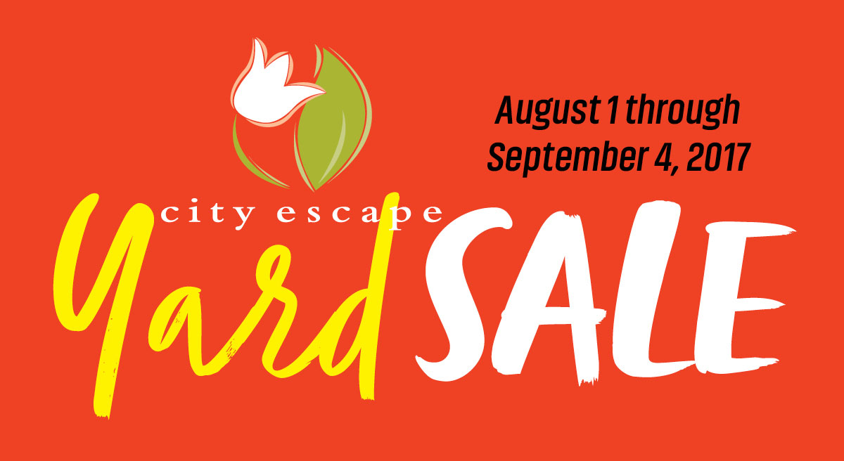 City Escape Garden Center & Design Studio Chicago IL Yard Sale